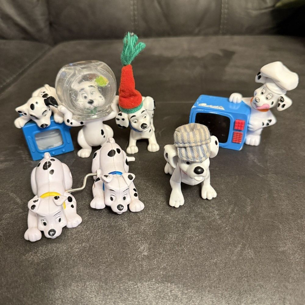 101 Dalmatians, Vintage McDonald's Figurine‎ Lot Of 6